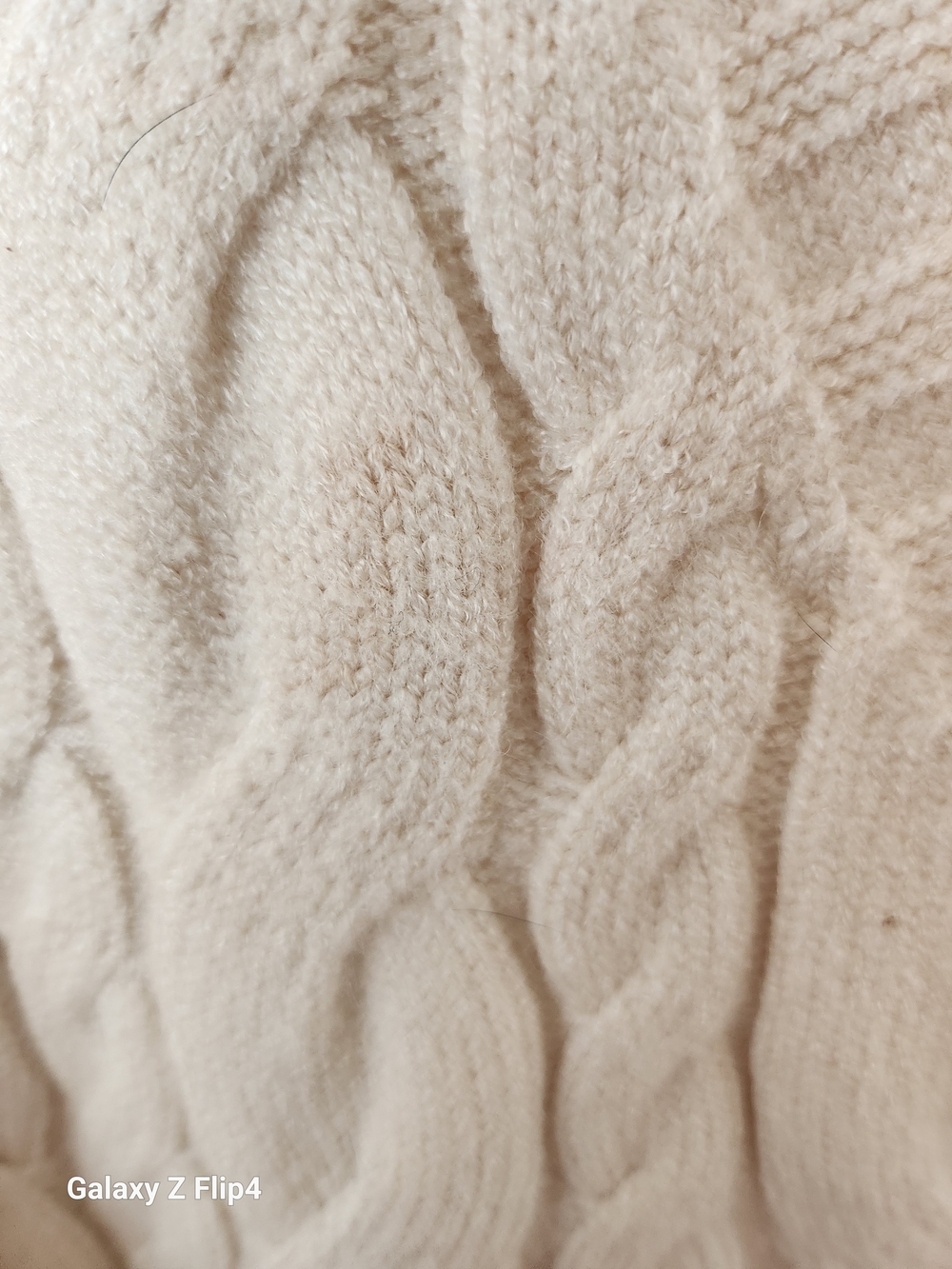 Cyrus Ivory Cable Knit Button Cardigan - Picture 4 of 4